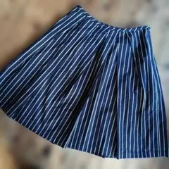 MACKINTOSH PHILOSOPHY ストライプ フレアスカート