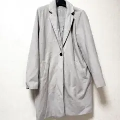 オーバーサイズ チェスターコート