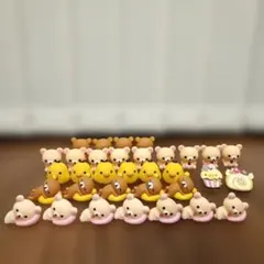 リラックマ　コリラックマ　キイロイトリ　ソフビ　３１体セット＋おまけクリップ2つ