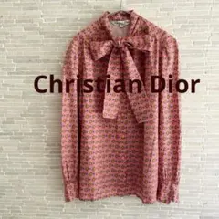 【希少/美品】クリスチャンディオール♡ボウタイ 長袖ブラウス Mサイズのサムネイル