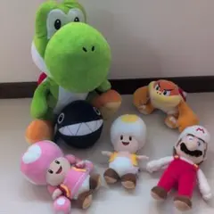 マリオキャラクター　ぬいぐるみセット　任天堂　ニンテンドー