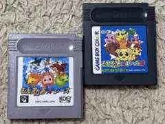 ゲームボーイカラー　もんすたあレース　もんすたあレース2 ポケモン