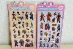 ドラゴンボール　ぷっくりシール　2点