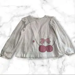 【最終価格】 any FAM 長袖カットソー ロンT 120cm ホワイト