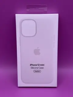 Apple純正 iPhone 12 mini シリコーンケース/ホワイト未開封