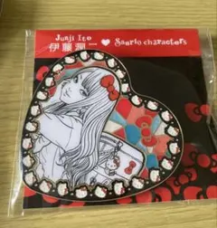 伊藤潤二 サンリオコラボ ギャル富江 メタルハートバッジ - メルカリ