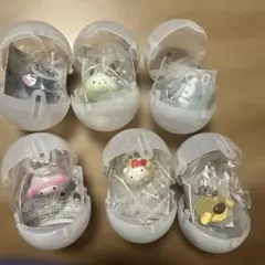 サンリオ めじるしアクセサリー なりきりまん 全6種コンプリートセット