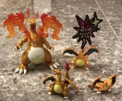 タカラトミー　モンコレ リザードン フィギュア4点セット