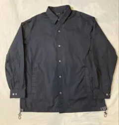 UNIQLO ユニクロ+J オーバーサイズシャツブルゾン ブラック L 長袖