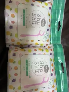 Shu & Shu キッズフロス 60本入り×2 120本　個包装　糸ようじ