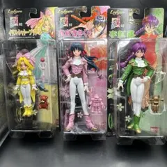 サクラ大戦　フィギュア3体セット 真宮寺さくら、イリス・シャトーブリアン・李紅蘭