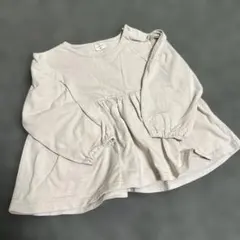 SIMPLE FREE ライトグレー 長袖Tシャツ 95