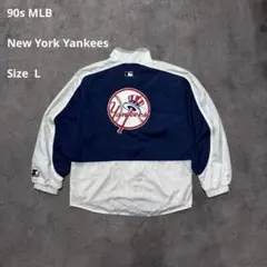 90s MLB New York Yankees ナイロンジャケット
