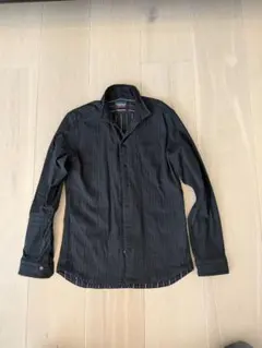 Nicole Club for Men ブラック長袖シャツ