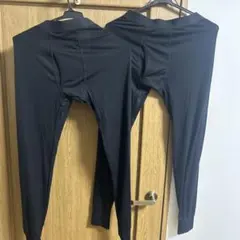 UNIQLO HEATTECH ブラック タイツ　M 2枚セット