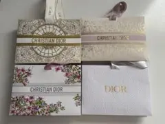 Dior ギフトバッグとカードセット