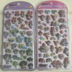 k*n様 パワパフガールズ 2点セット コットンパフィシール 国内正規品 新品未