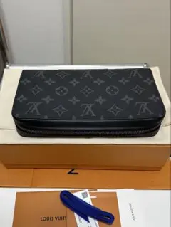 最高級美品】ルイヴィトン モノグラム エクリプス ジッピートランク 長