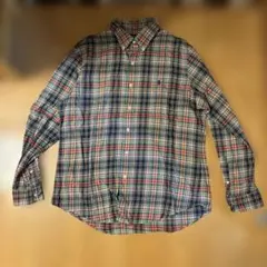 Ralph Lauren ラルフローレン ボタンダウンチェックシャツ 長袖