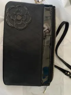 CLATHAS カメリア ショルダーバッグ ブラックのサムネイル