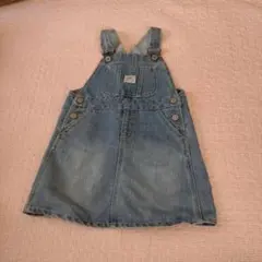 デニム ジャンバースカート 100cm