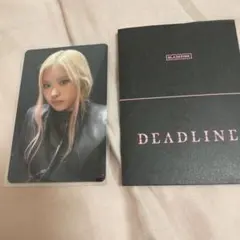 BLACKPINK DEADLINE 渋谷POPUP トレカROSE
