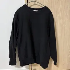 ヘビーウェイトスウェット プルオーバー ブラック