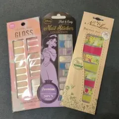 ダッシングディバ ナチュリッスン ディズニープリンセス ネイルシール 3個セット