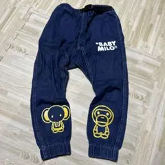 【A BATHING APE】BABY MILO®デニムパンツ120センチ
