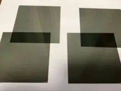 偏光板　4枚