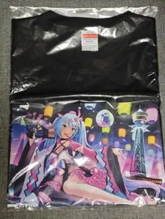 初音ミク マジカルミライ2020×通天閣 Tシャツ 等身ミク Lサイズ
