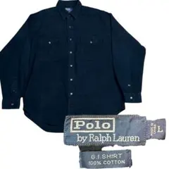 Polo by Ralph Lauren G.I. シャツ Lサイズ ブラック