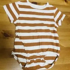 【美品】futafuta ストライプロンパース 80cm おまとめ割有り