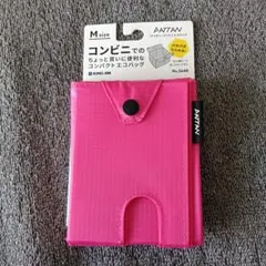 キングジム　パッタン コンビニ　エコバッグ Mサイズ　ピンク　king gim