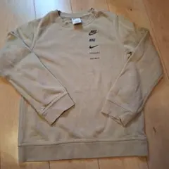 NIKE キッズ トレーナー ベージュ Mサイズ