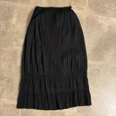 【Ray BEAMS】シワ加工 ロングスカート