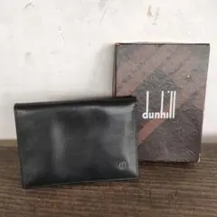 dunhill カードケース 11cm 8cm 1.1cm ダンヒル 箱付 レア