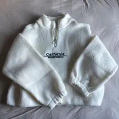 Califrothia ボアジャケット ホワイト