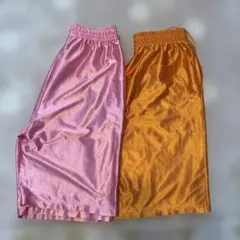 バスパン 2枚セット レディース バスケ ショートパンツ M.L