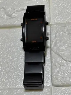 【希少品新品電池】2838 SEIKO WIRED BEAMS 腕時計　デジタル Rare SEIKO WIRED BEAMS Unisex Watch W543-0AD0 Black × Silver