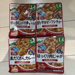 【未開封】WAKODO BIGサイズ離乳食 4種セット 1歳4ヶ月から