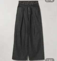 JEANASIS / タックデニムワイドパンツ