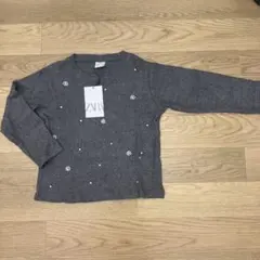 ZARA KIDS ビジュー　ロンT