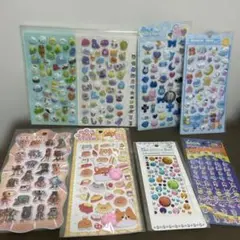シールいろいろセット　肉球シールあり