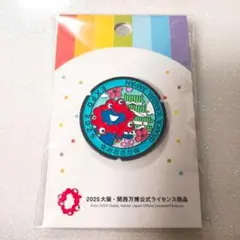 EXPO 2025 大阪 ピンバッジ ミャクミャクマンホール風ビンズ 梅 おすすめ商品紹介👜】 様々なポーズのミャクミャクやロゴマーク