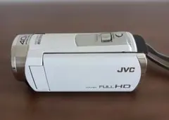 希少色✨ JVC Everio GZ-E117 ビデオカメラ フルハイビジョン 動作ok JVC Everio GZ-E117-W 12年 - メルカリ