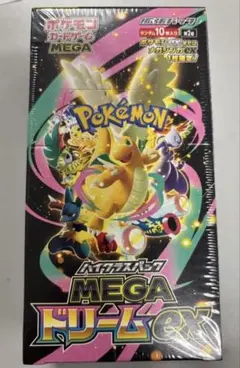 ポケモンカードゲーム MEGA ドリームEX ボックス シュリンク付