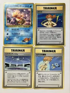 【バラ売り不可】ハナダシティジム カスミ 4枚セット③
