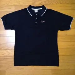 土日限定　値下げ　NIKE 古着　ポロシャツ ブラック Mサイズ
