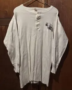70s 80s Hanes 長袖 サーマル カットソー XL 46/48 - メルカリ